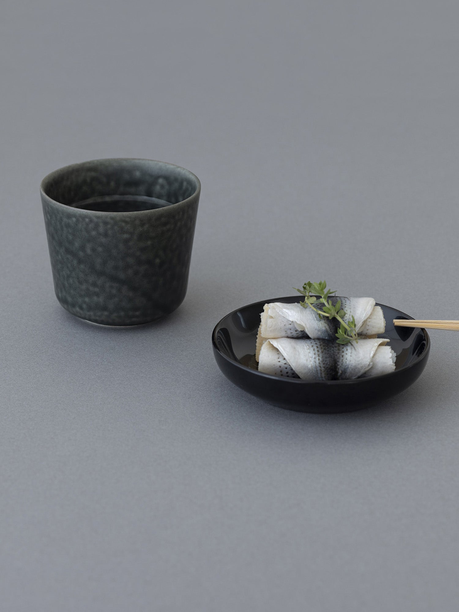 ReIRABO Soba Choko Cup – Winter Night Grey