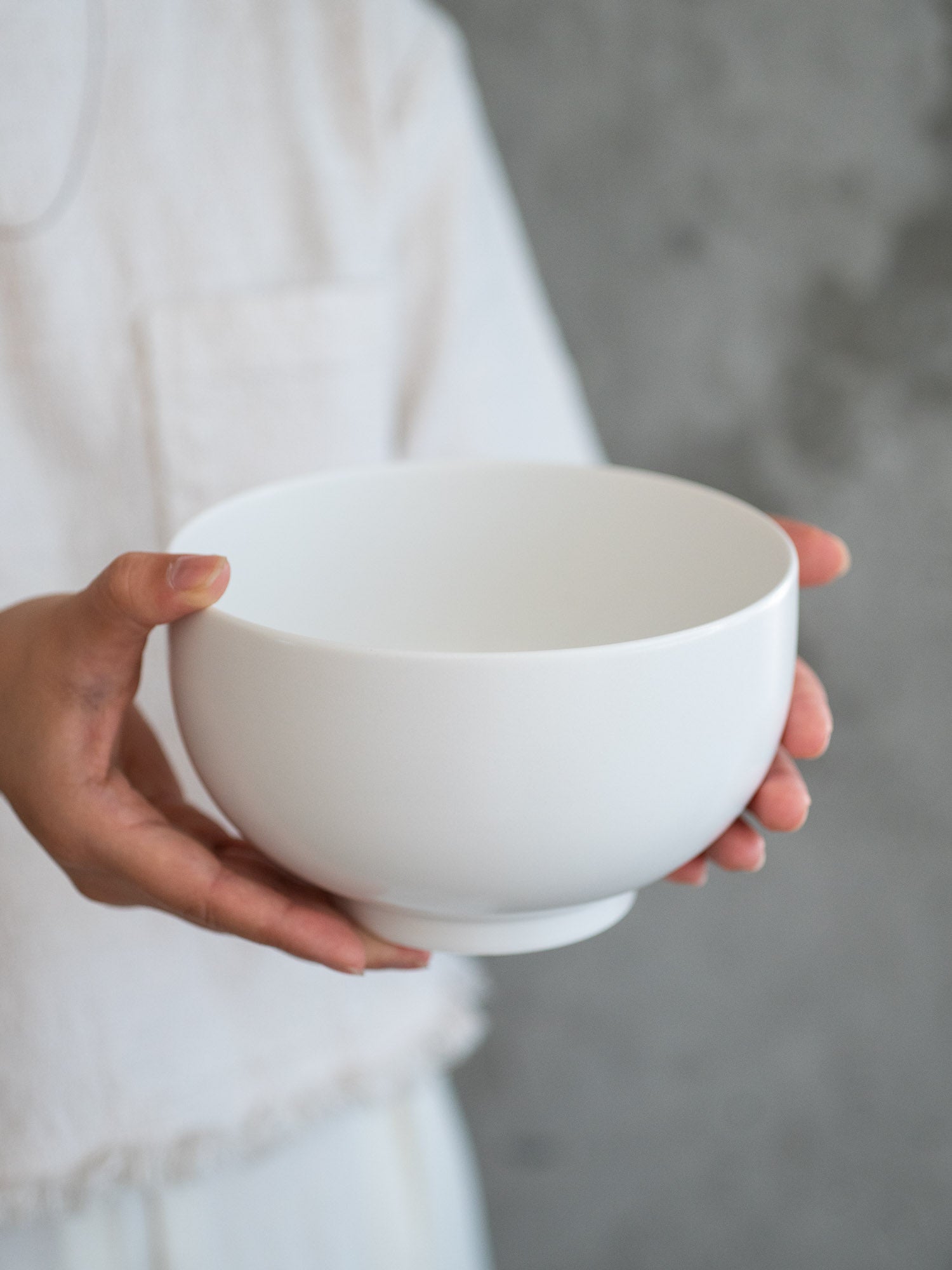 ReIRABO Donburi Bowl – Quiet White