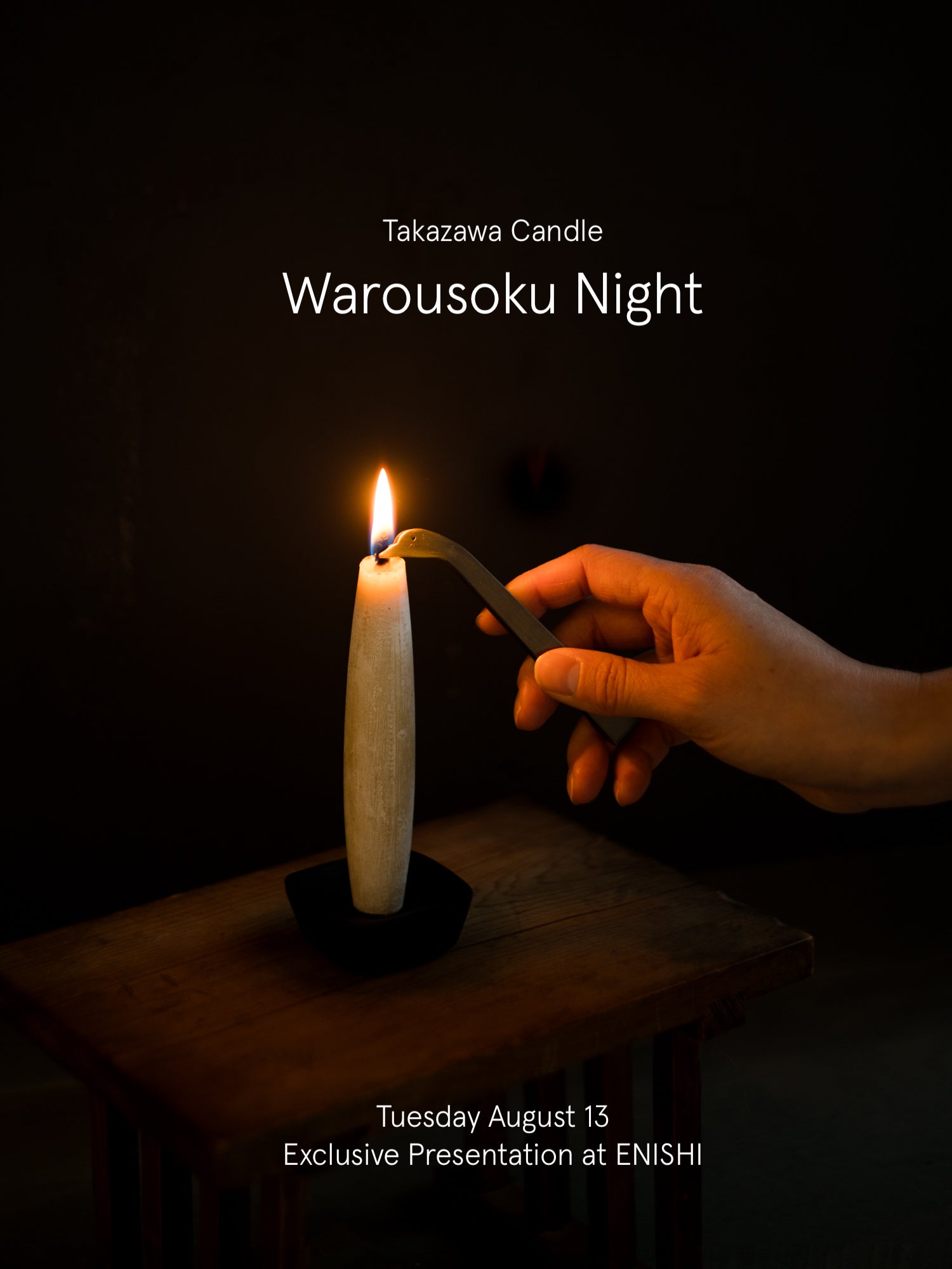 Takazawa Candle - Warousoku Night