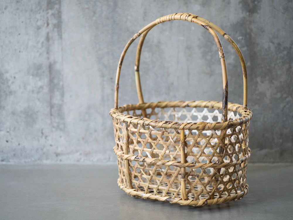 Aizu Oshin Bamboo Basket