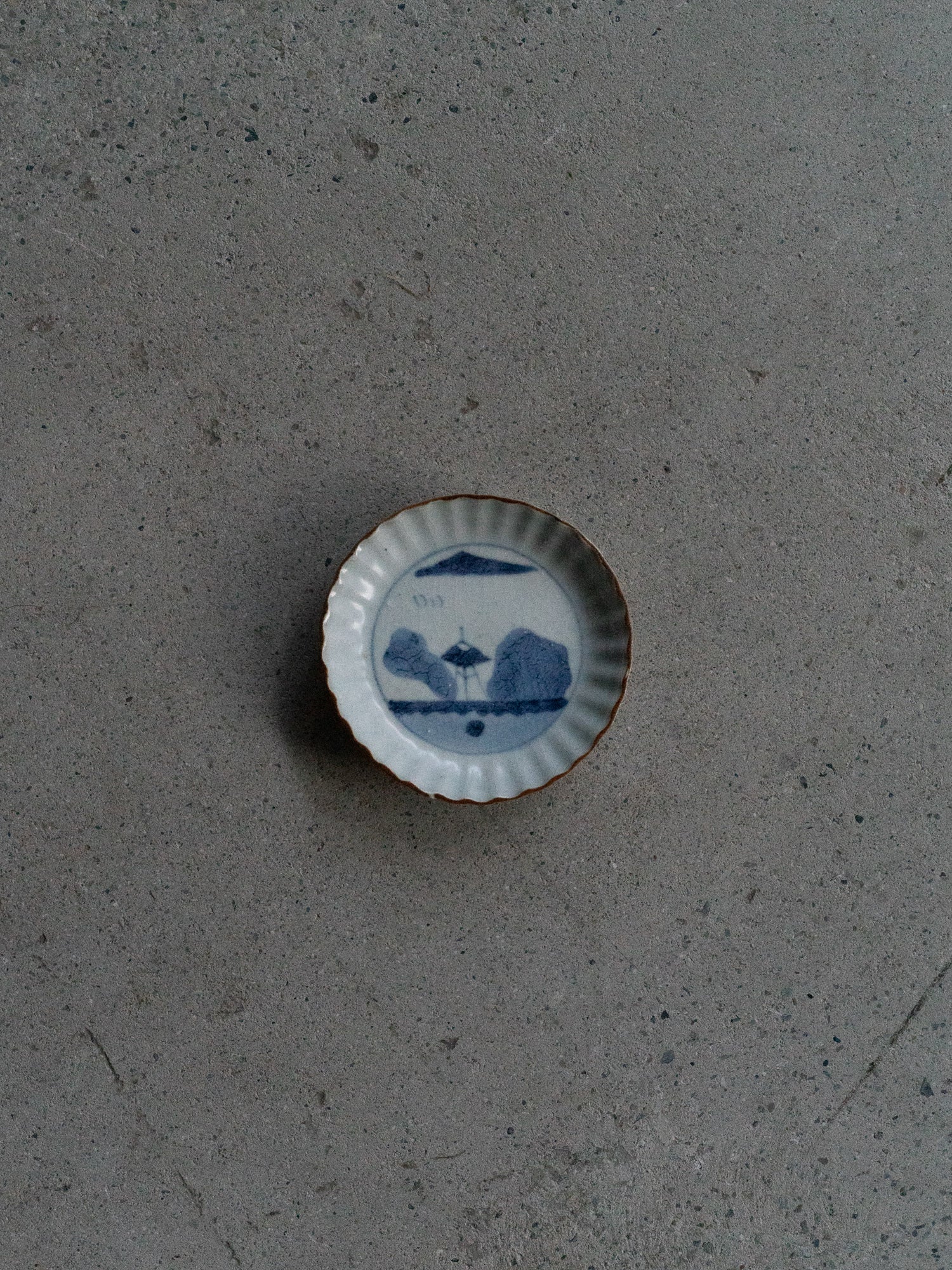 Porcelain Small Round Plate