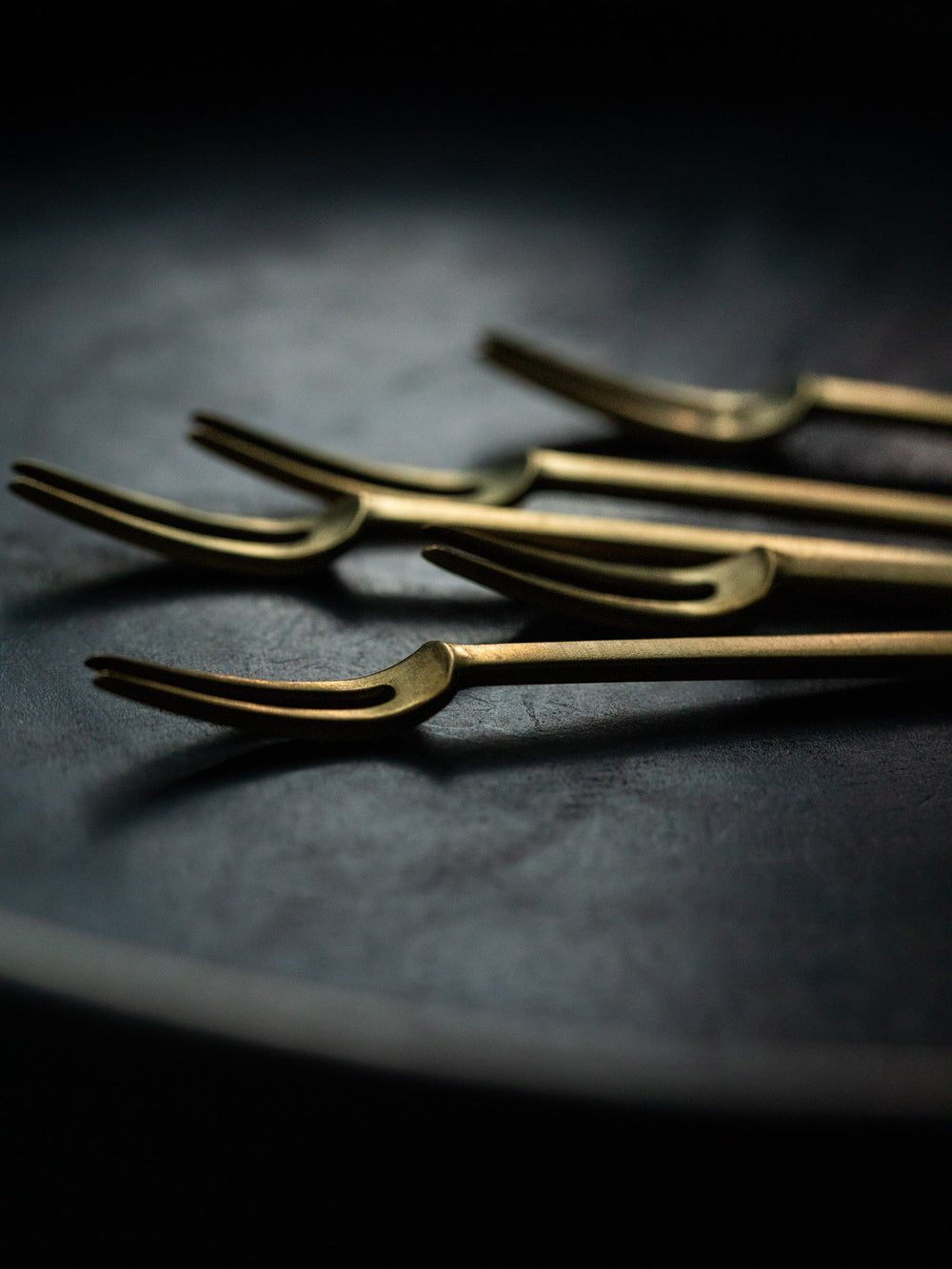 Brass Hime Forks