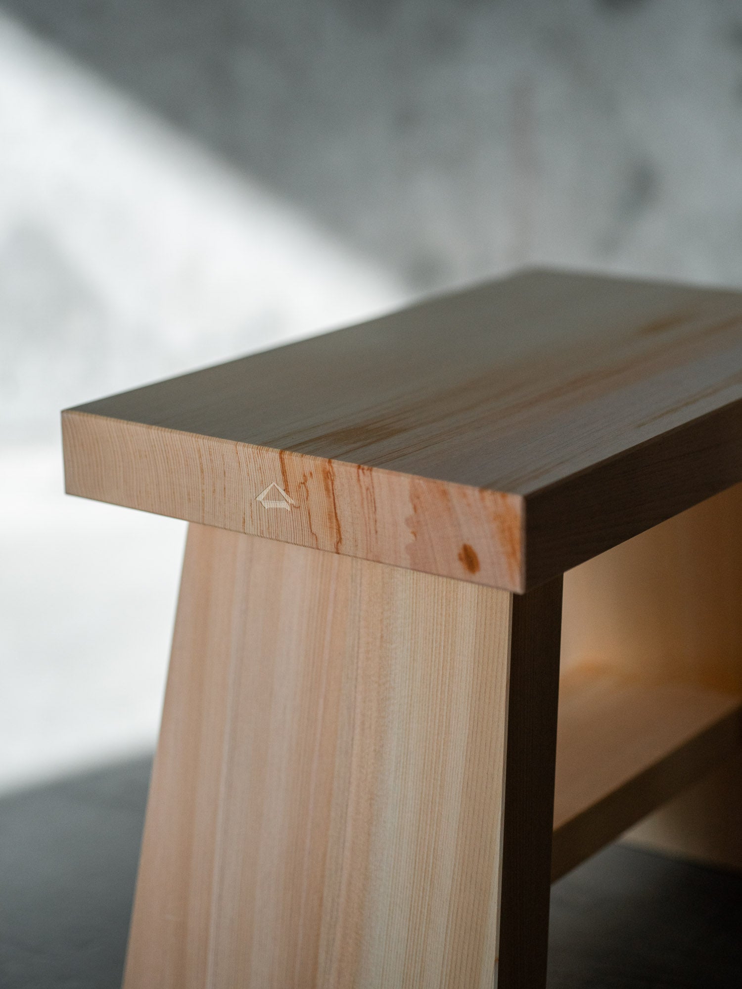 Hinoki Bath Stool