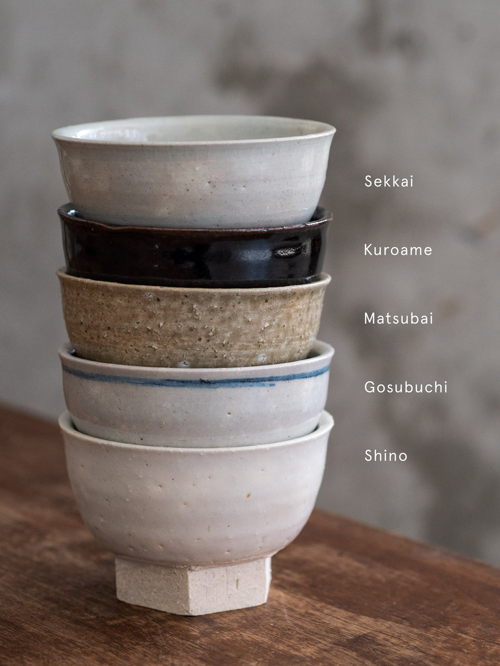 Iga Small Bowl with Hexagon Base