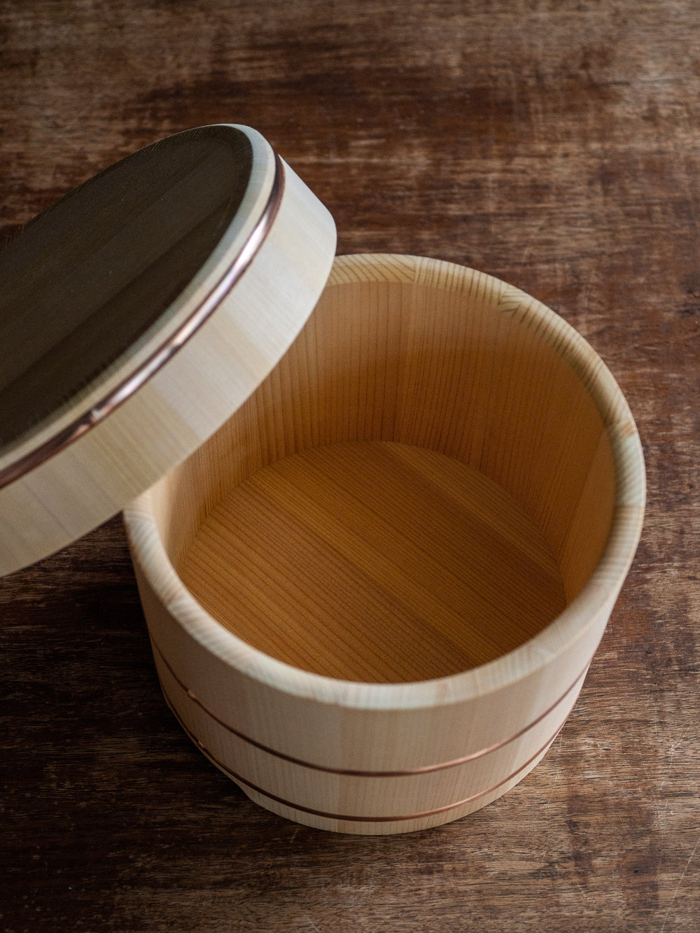 Kiso Sawara Ohitsu Rice Chest