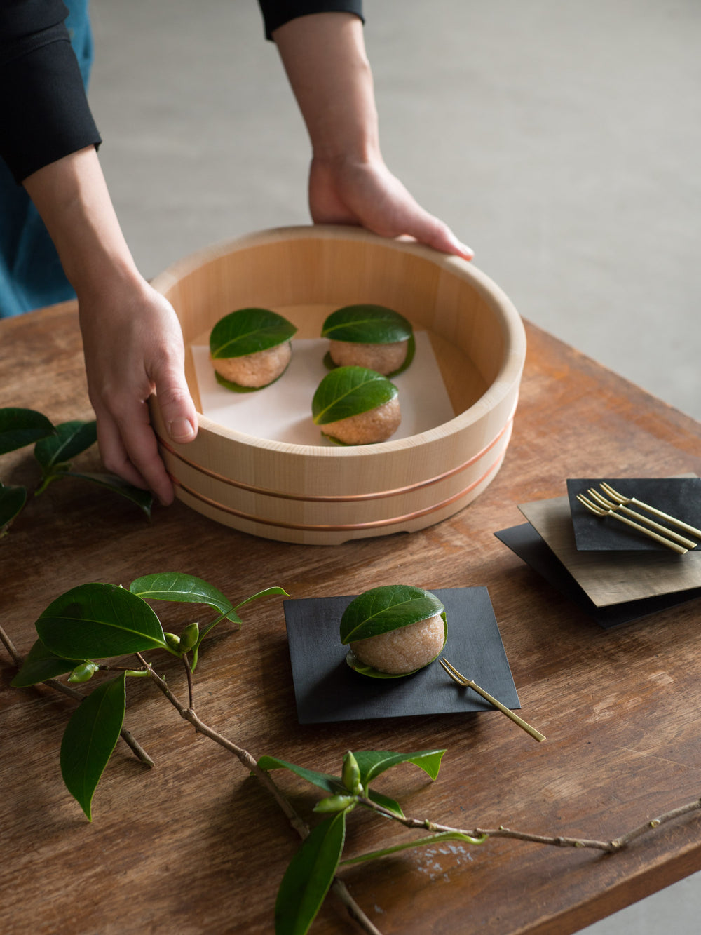 Kiso Sawara Sushi Rice Mixing Bowl