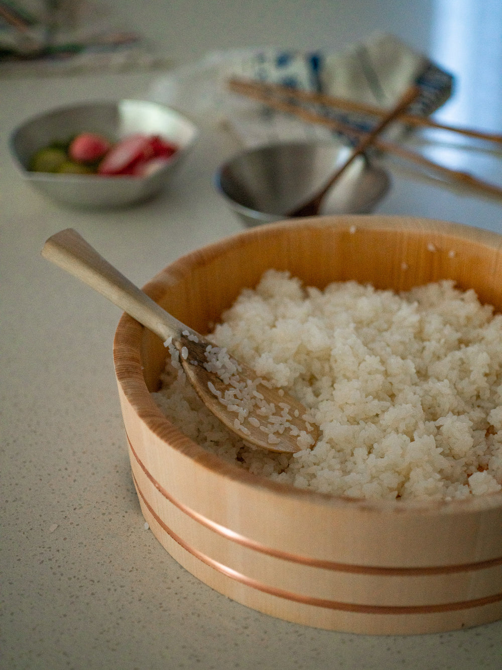 Kiso Sawara Sushi Rice Mixing Bowl