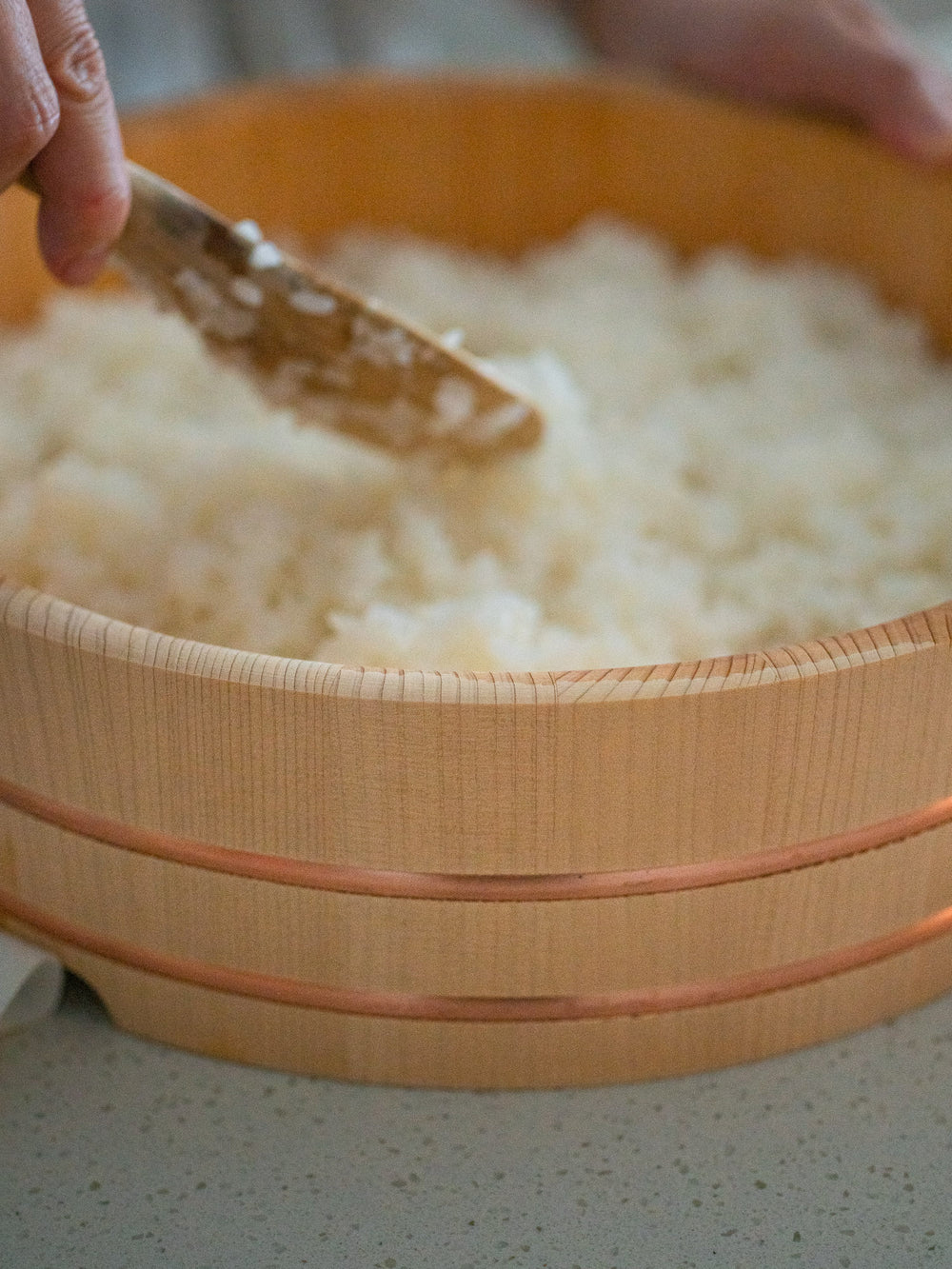 Kiso Sawara Sushi Rice Mixing Bowl