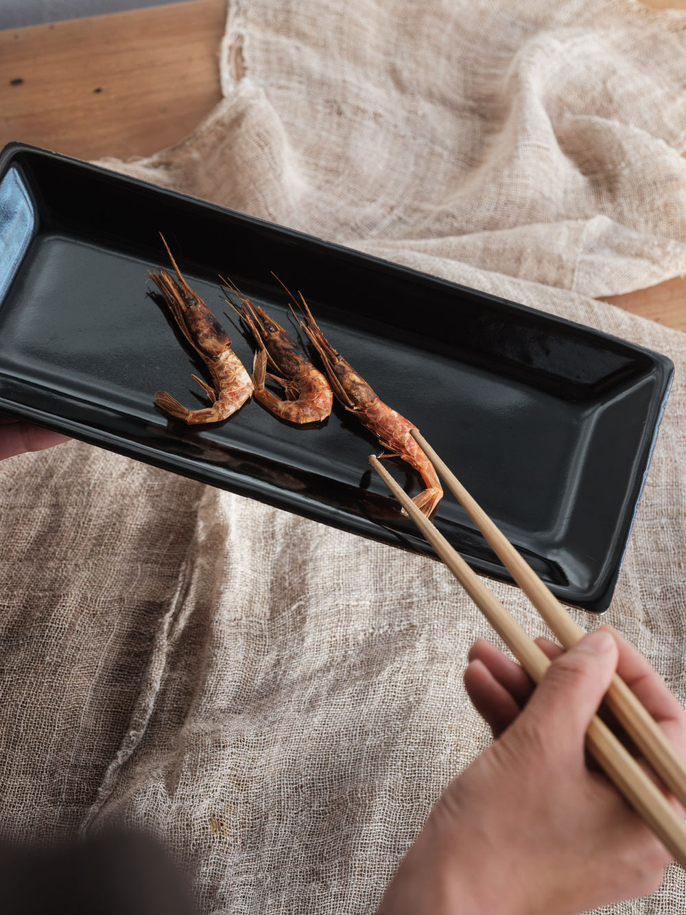 Iga Rectangle Plate – Kuroame