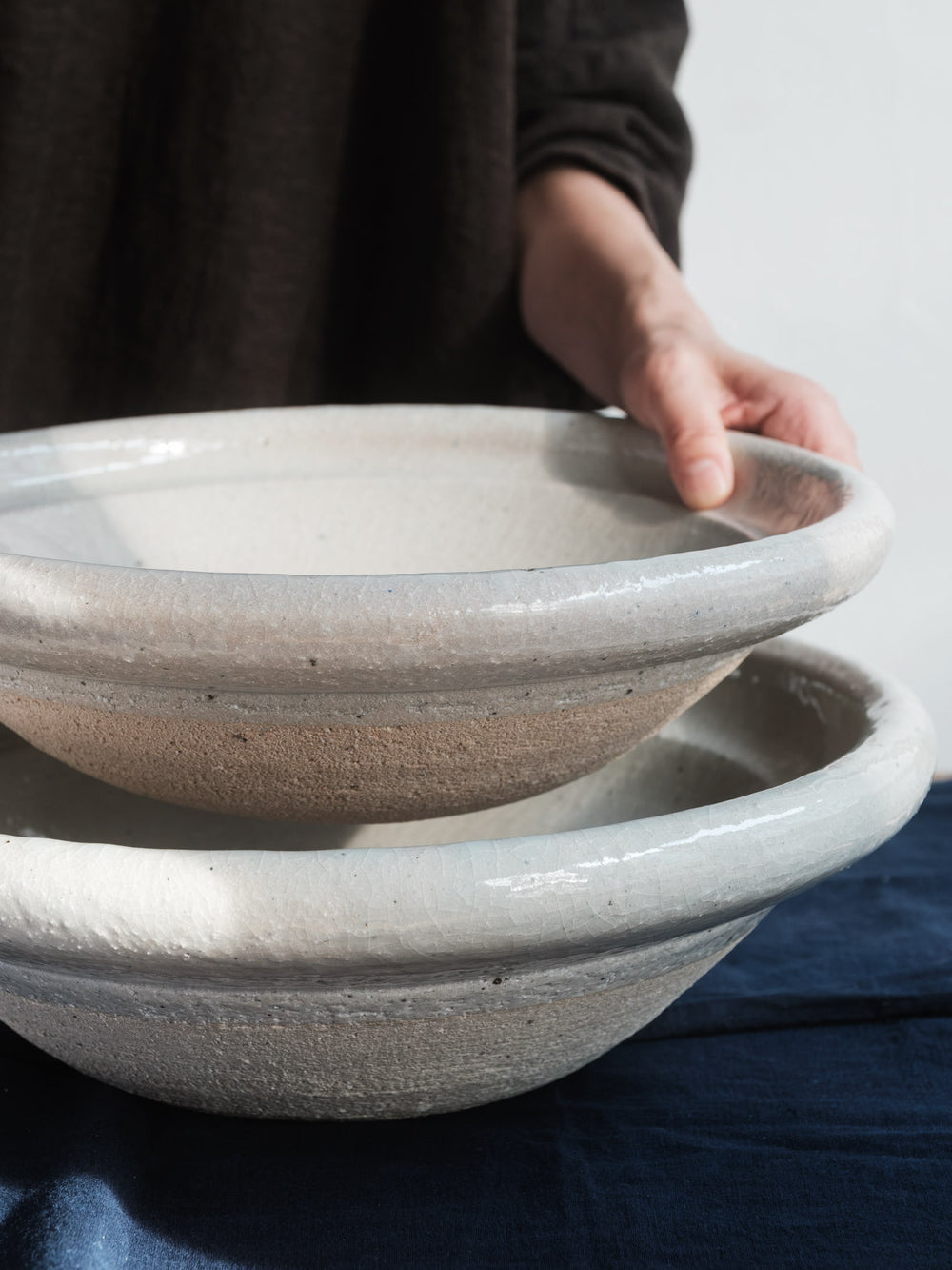 Iga Shallow Donabe Pot - Sekkai
