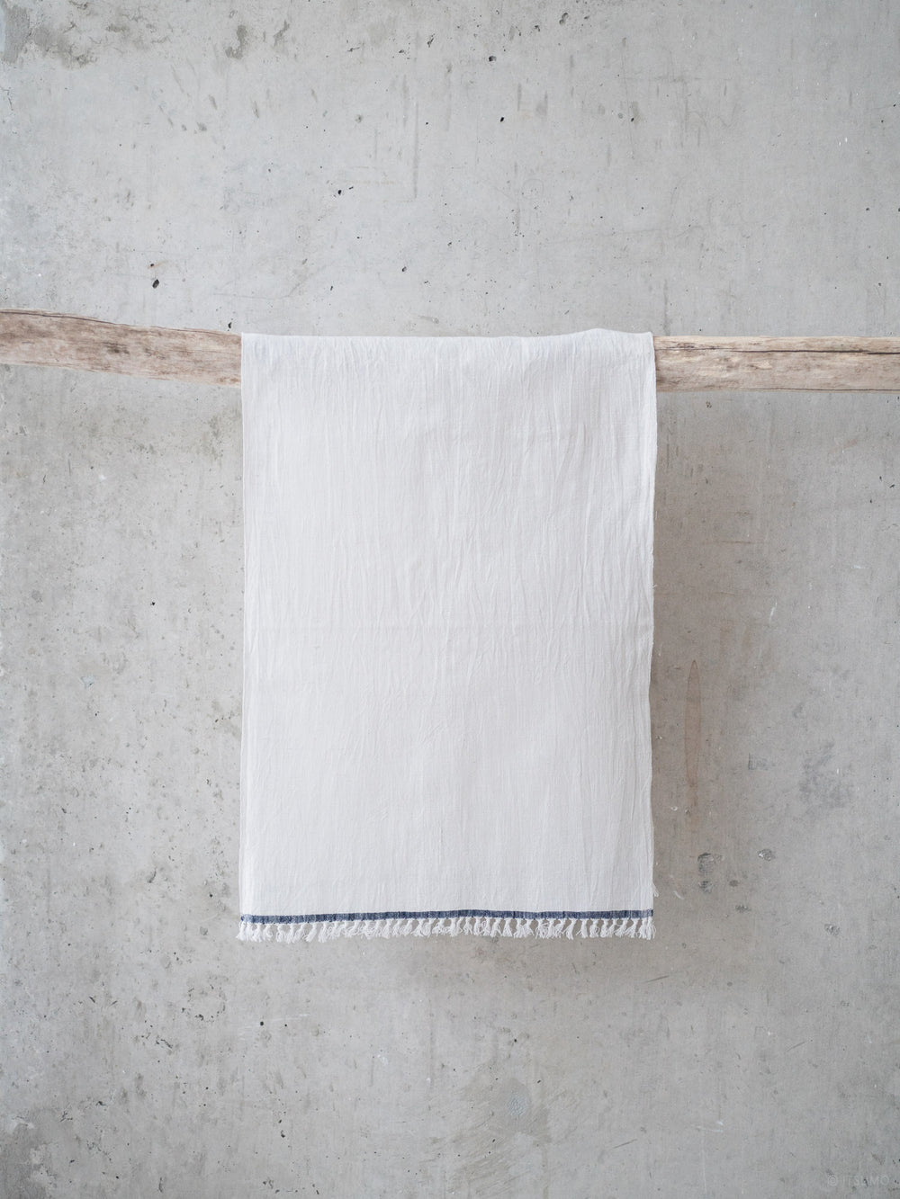 Khadi Cotton Face Towel – White