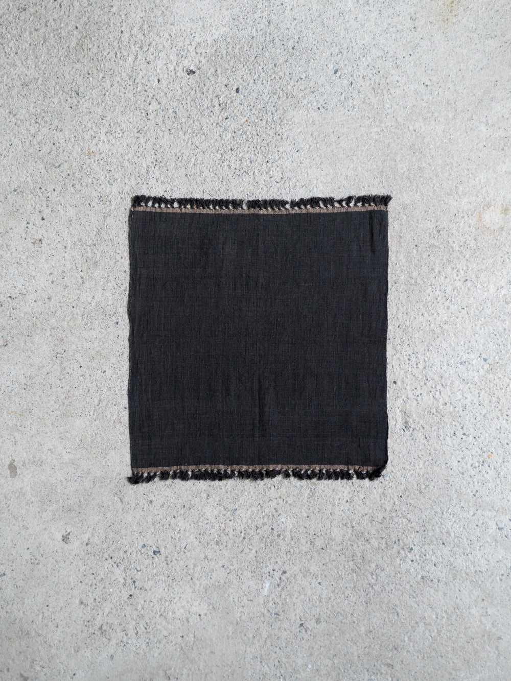 Khadi Cotton Hand Towel – Dark Brown