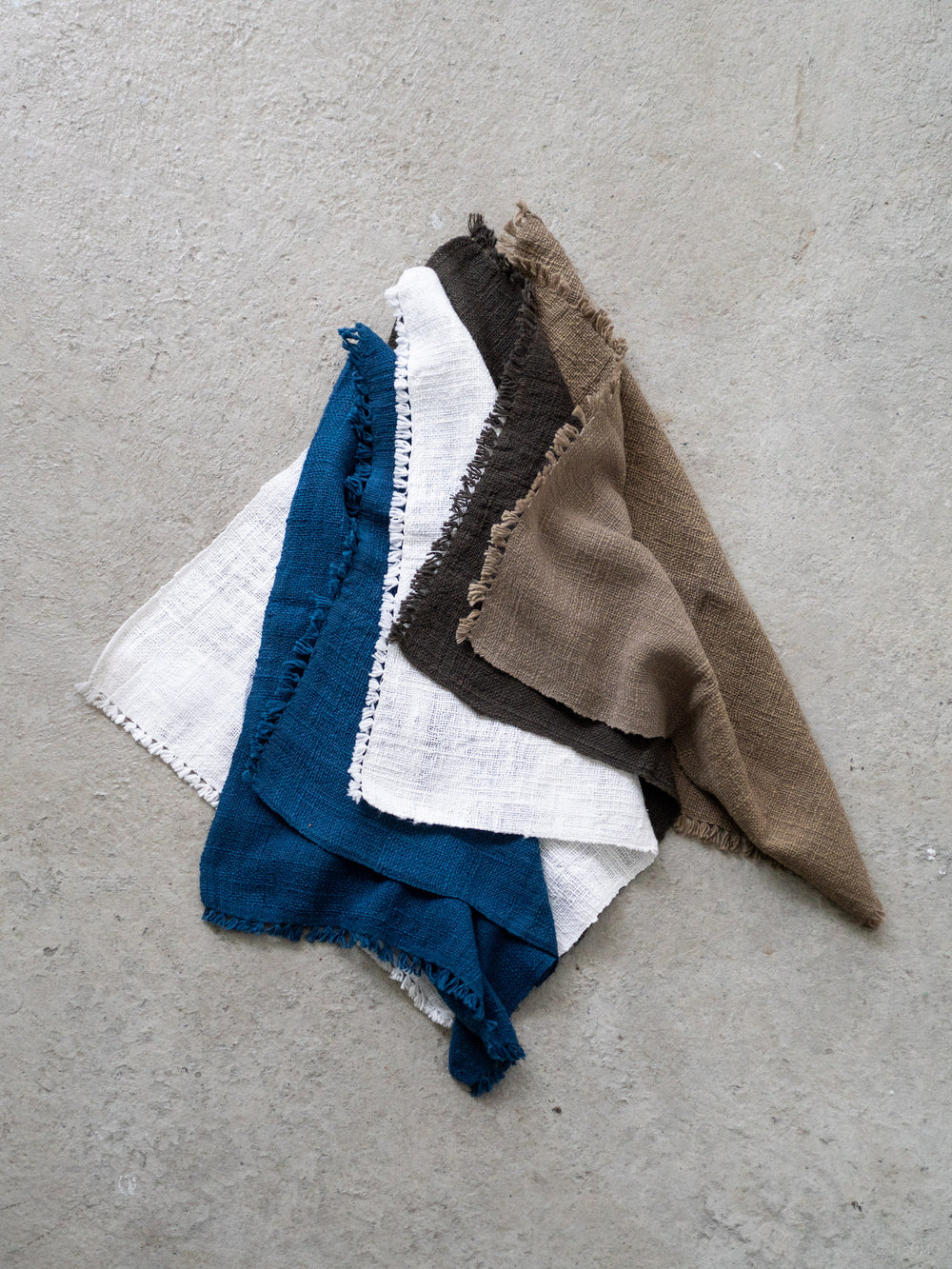 Handwoven Cotton Hand Towel – Soil