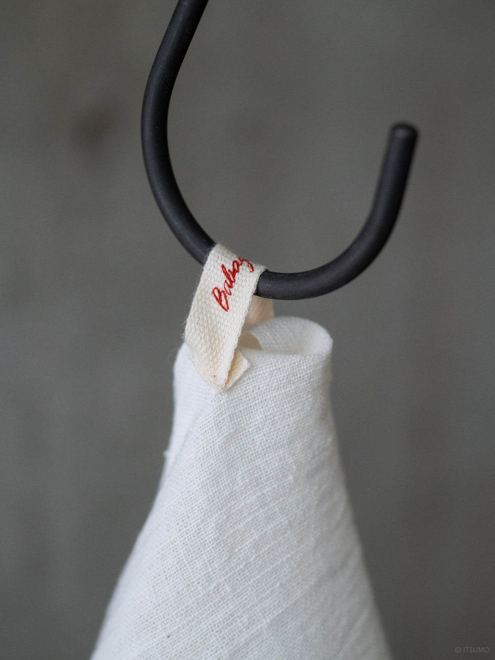 Handwoven Cotton Face Towel – Dark Brown