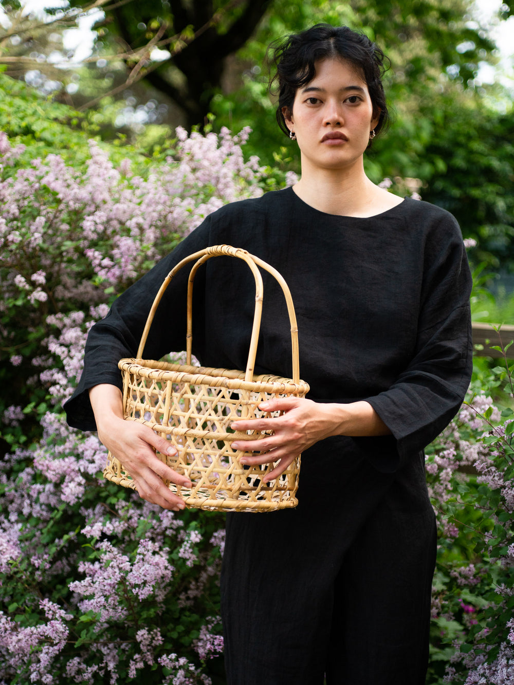 Aizu Oshin Bamboo Basket