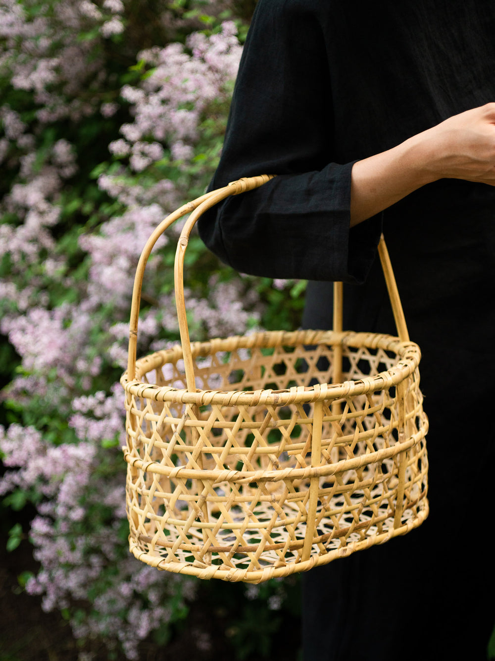 Aizu Oshin Bamboo Basket