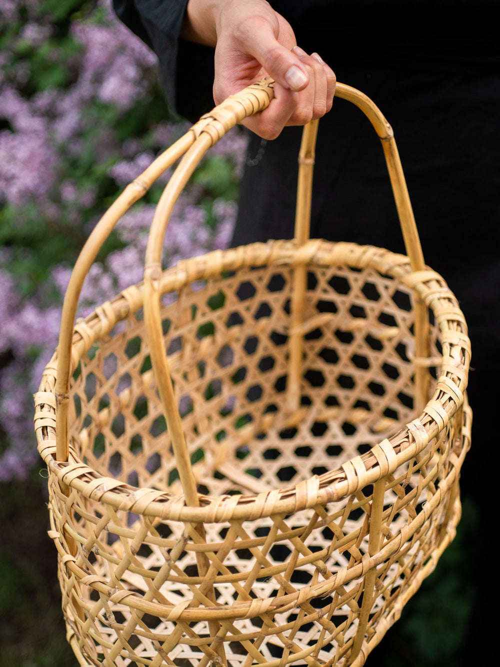 Aizu Oshin Bamboo Basket