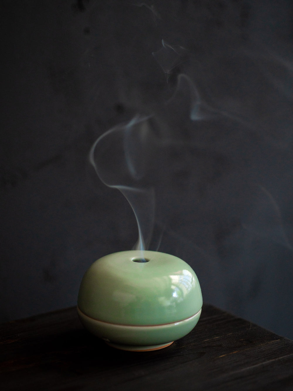 Celadon Incense Coil Burner