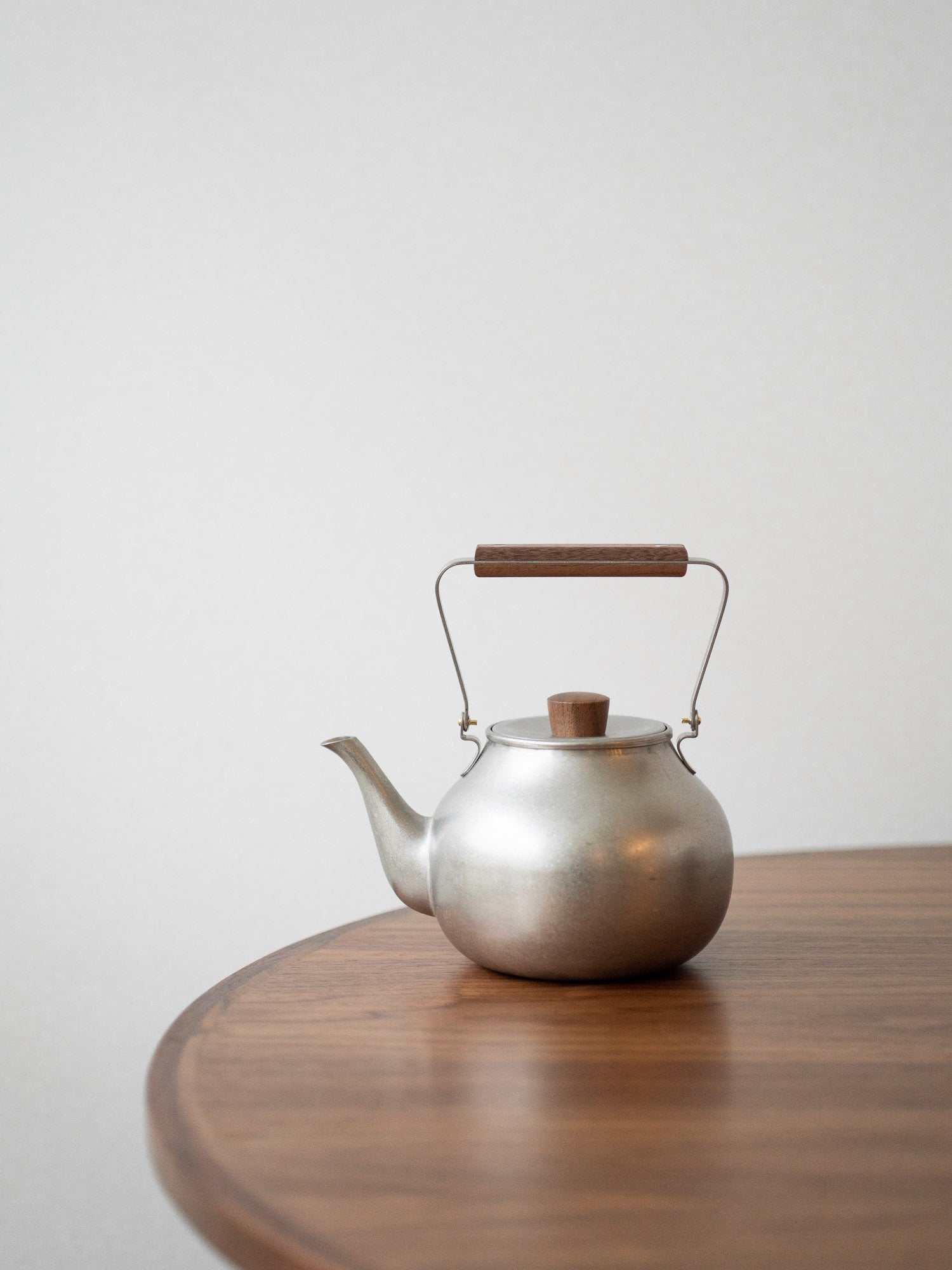 Chaki Stainless Teapot Silver – L