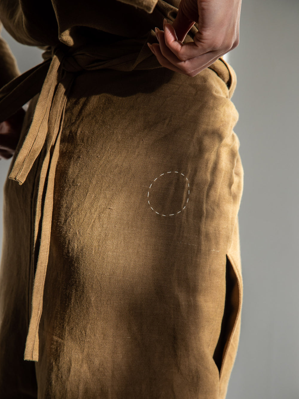 Old Linen Wrapped Pants