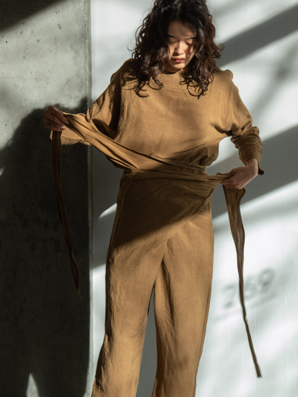 Old Linen Wrapped Pants