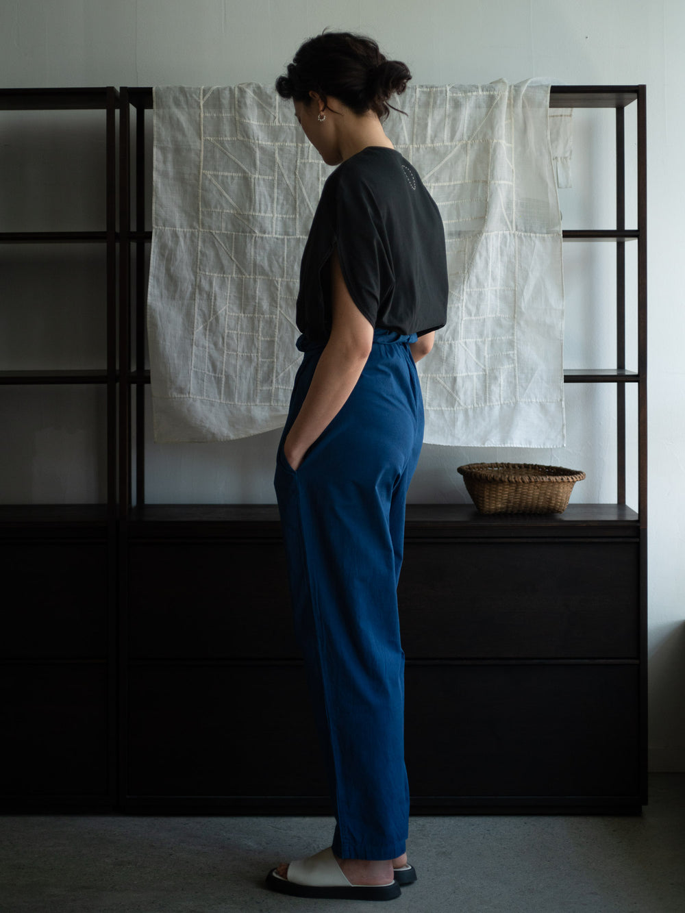 Organic Cotton Circle T-shirts - Black
