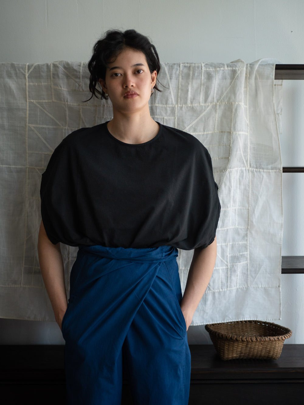 Organic Cotton Circle T-shirts - Black