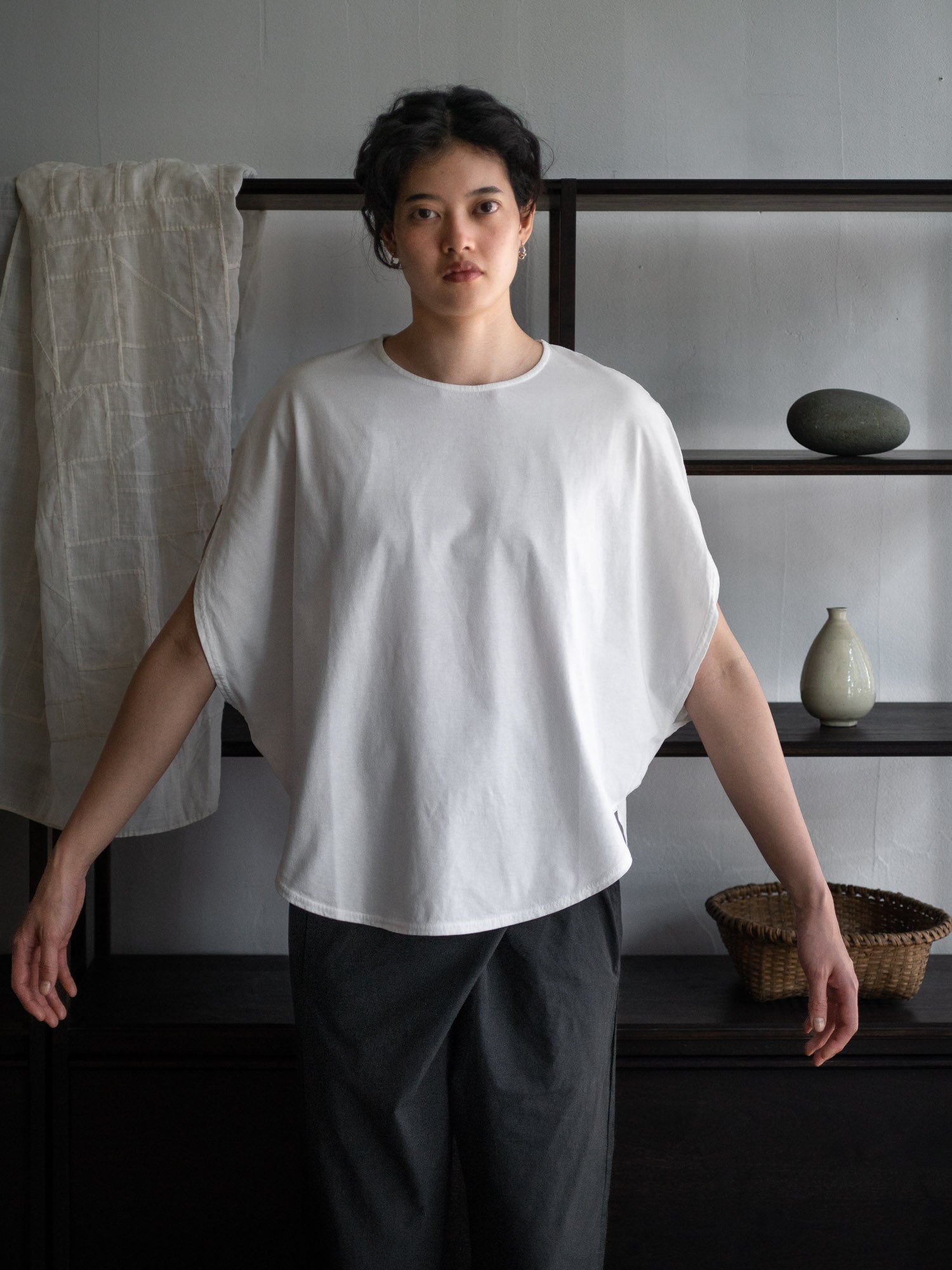 Organic Cotton Circle T-shirts - White