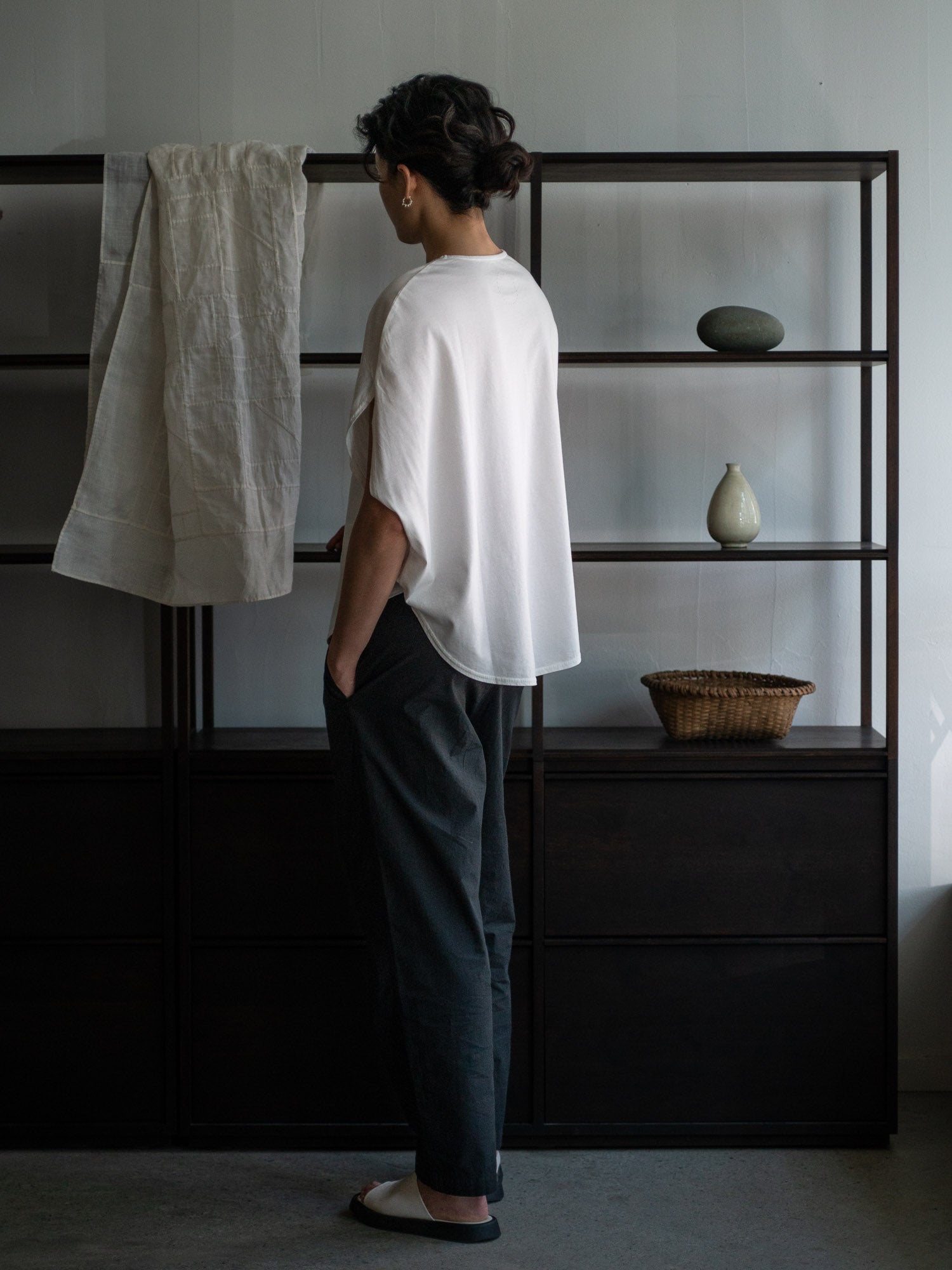 Organic Cotton Circle T-shirts - White