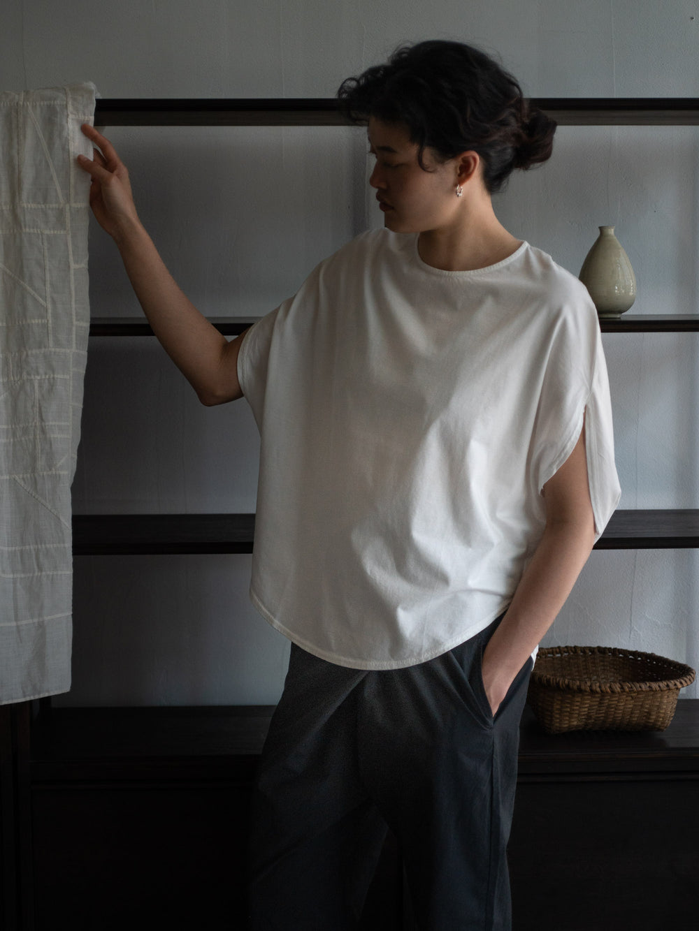Organic Cotton Circle T-shirts - White