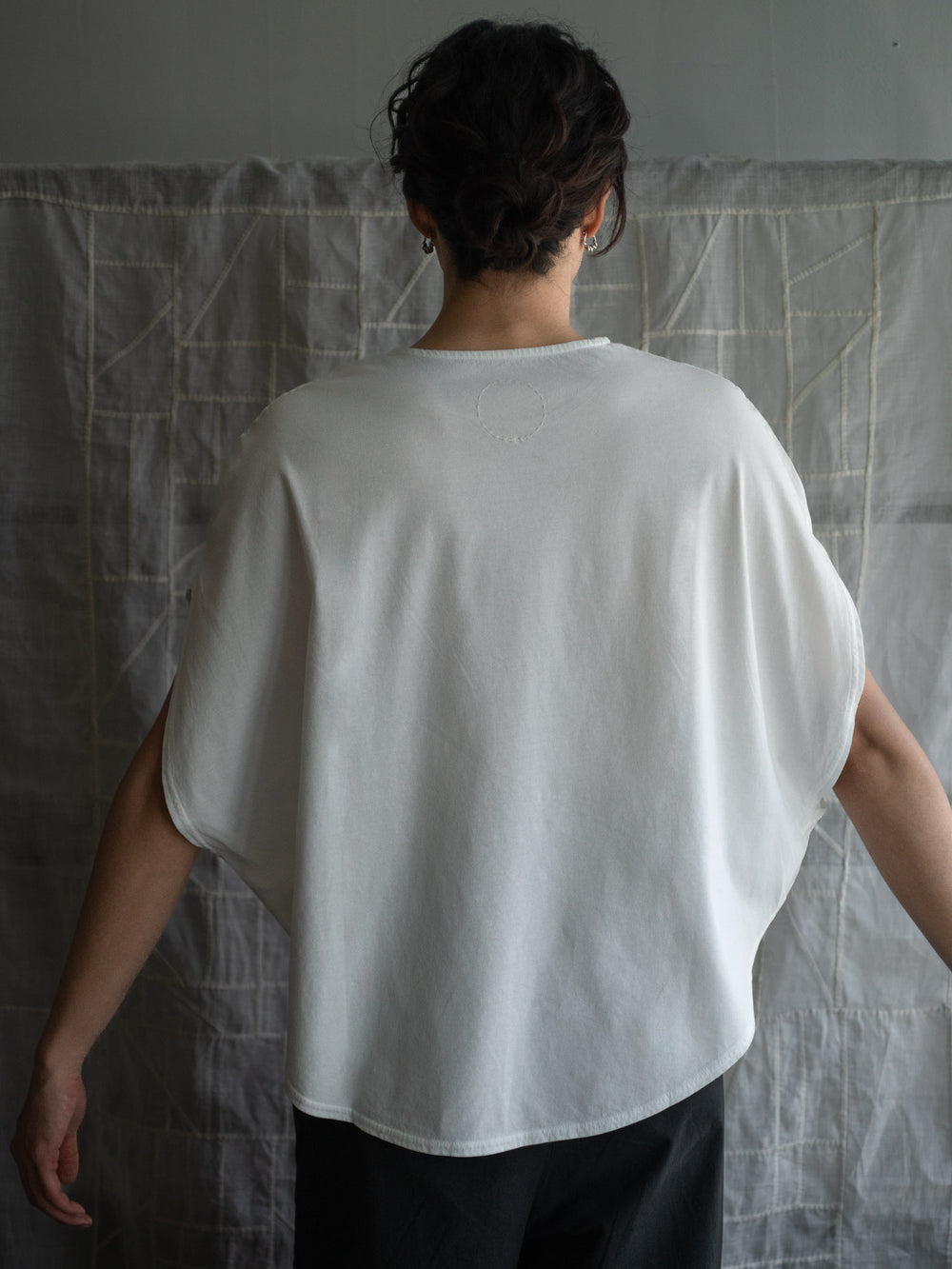 Organic Cotton Circle T-shirts - White