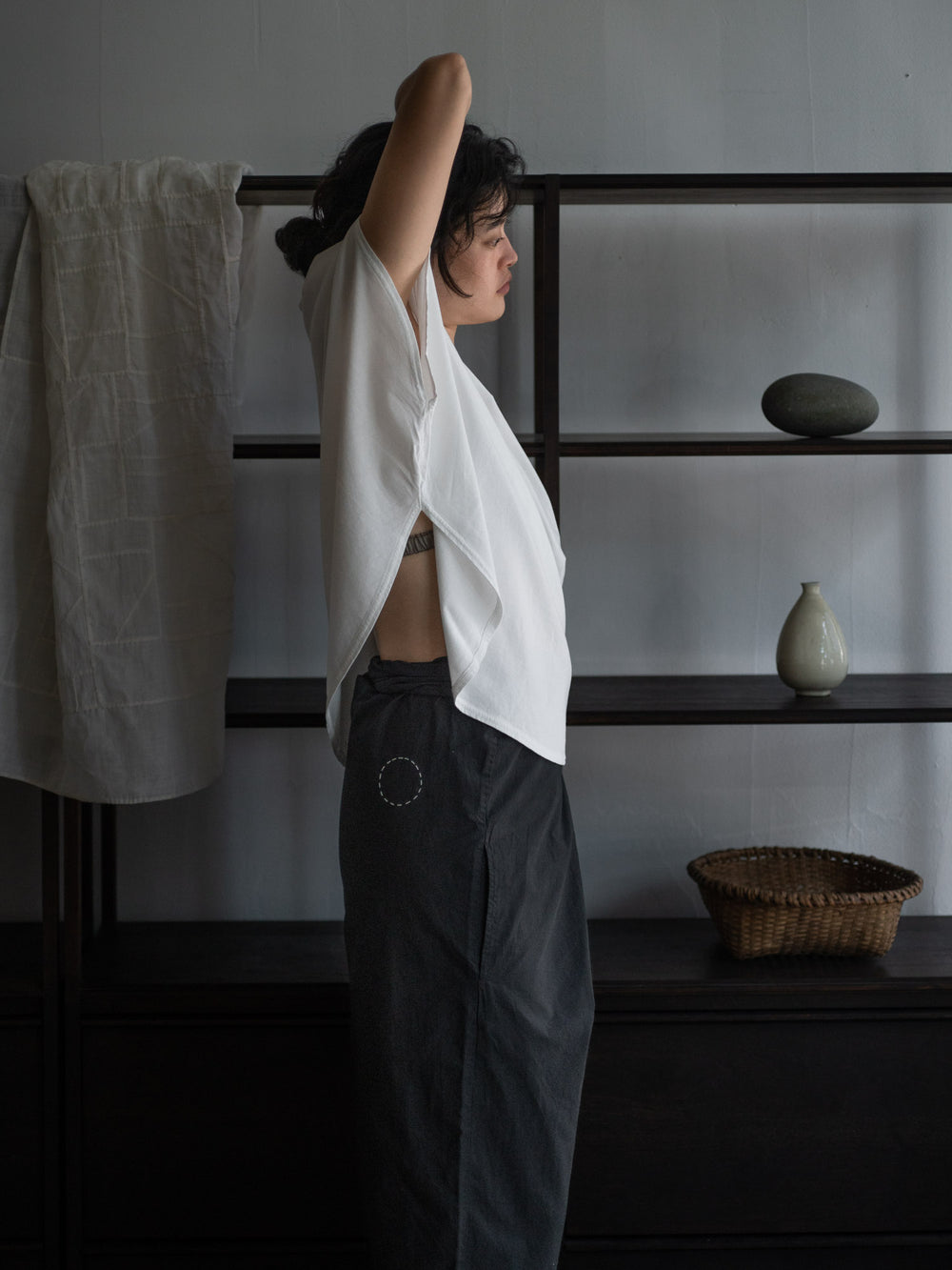 Organic Cotton Circle T-shirts - White
