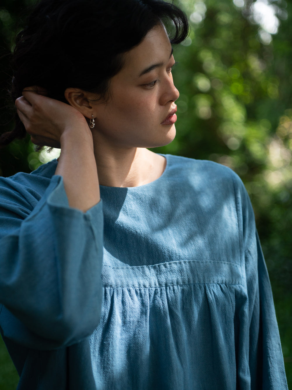Shangri-La Farmer Shirt - Light Indigo