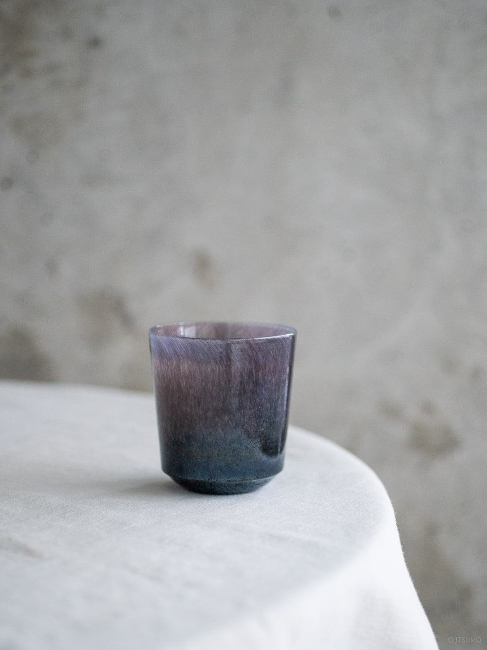 Fresco Dan Glass Cup – Purple