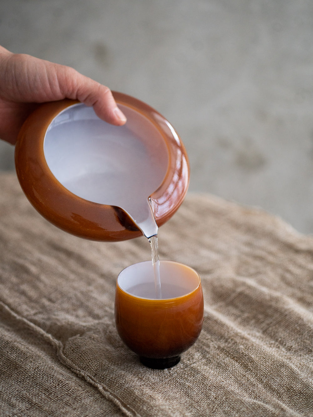 Fresco 1.9M Sake Cup – Brown