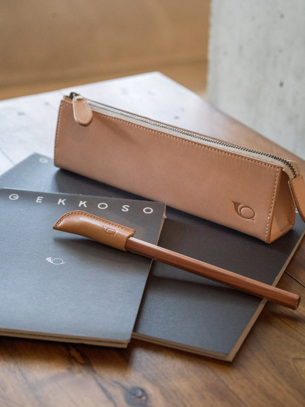 Gekkoso Leather Pen Case