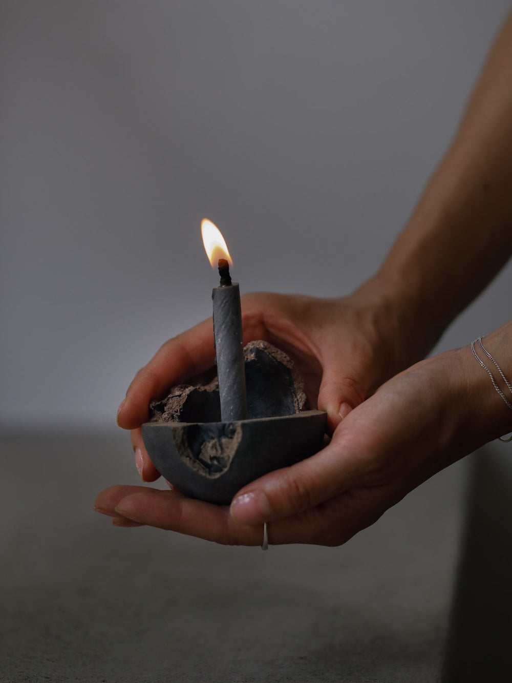 Purifying Candle and Palo Santo Box Set