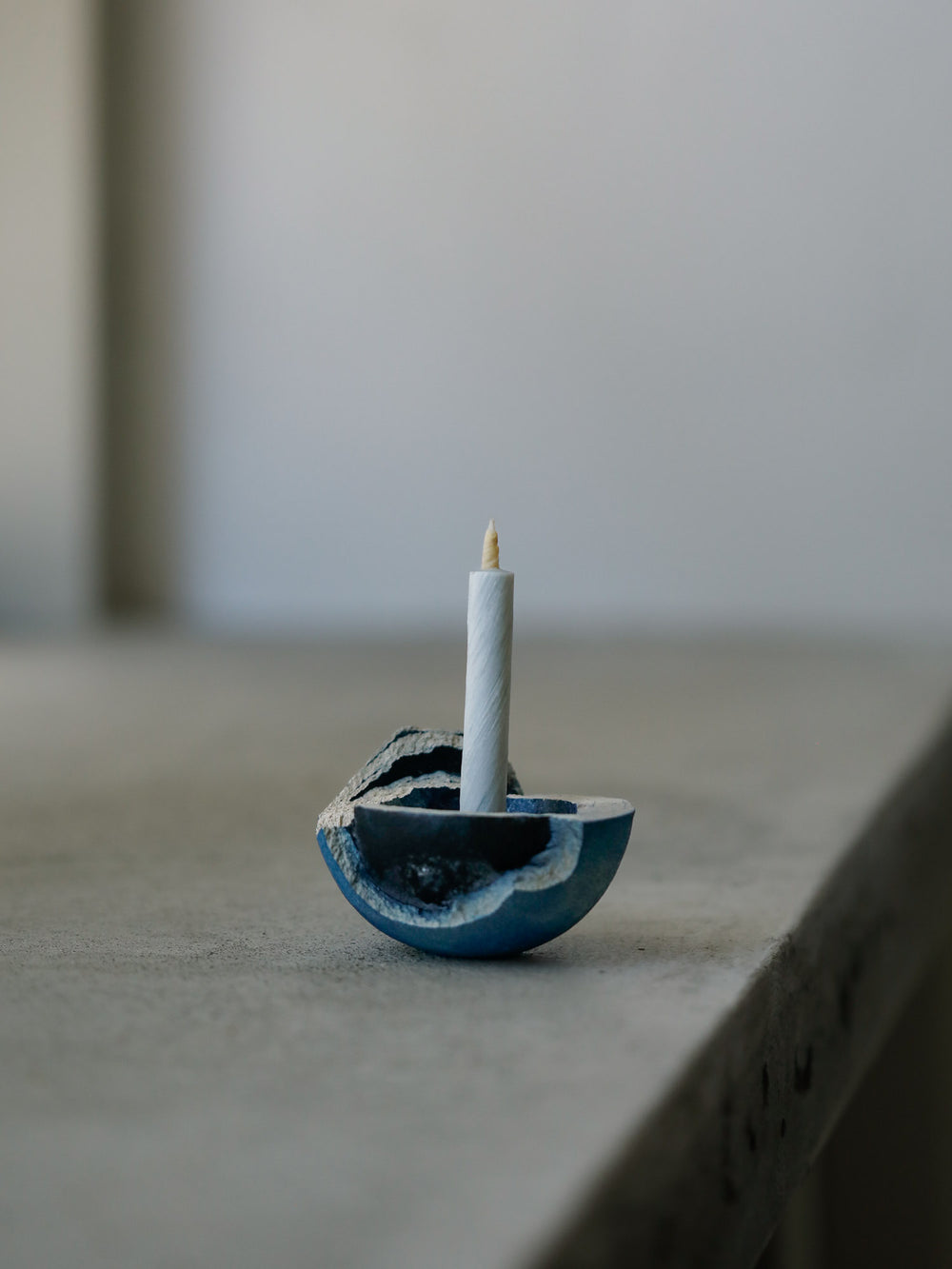 Core Candle Holder – Indigo