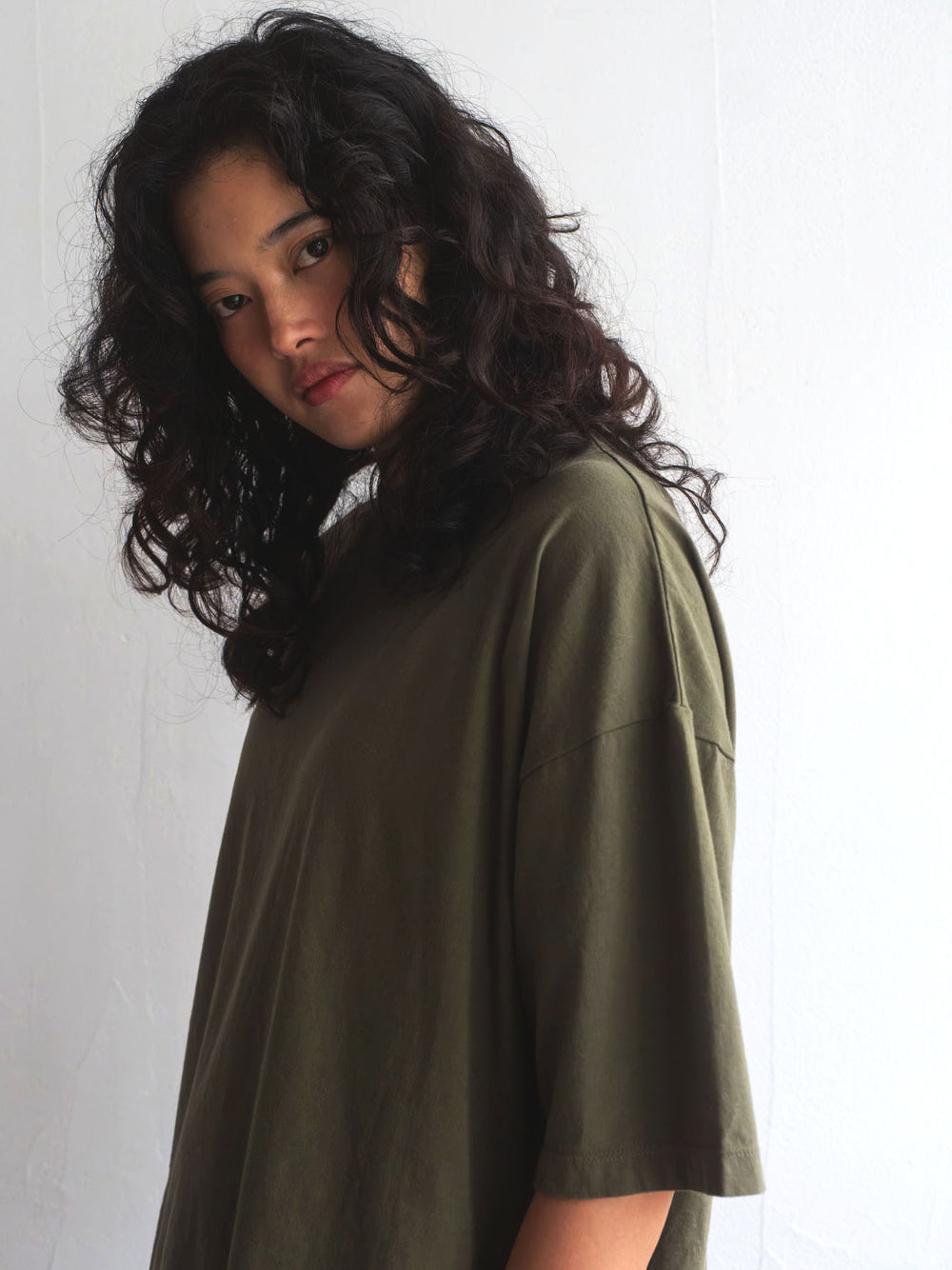 Big T-Shirt – Khaki Green
