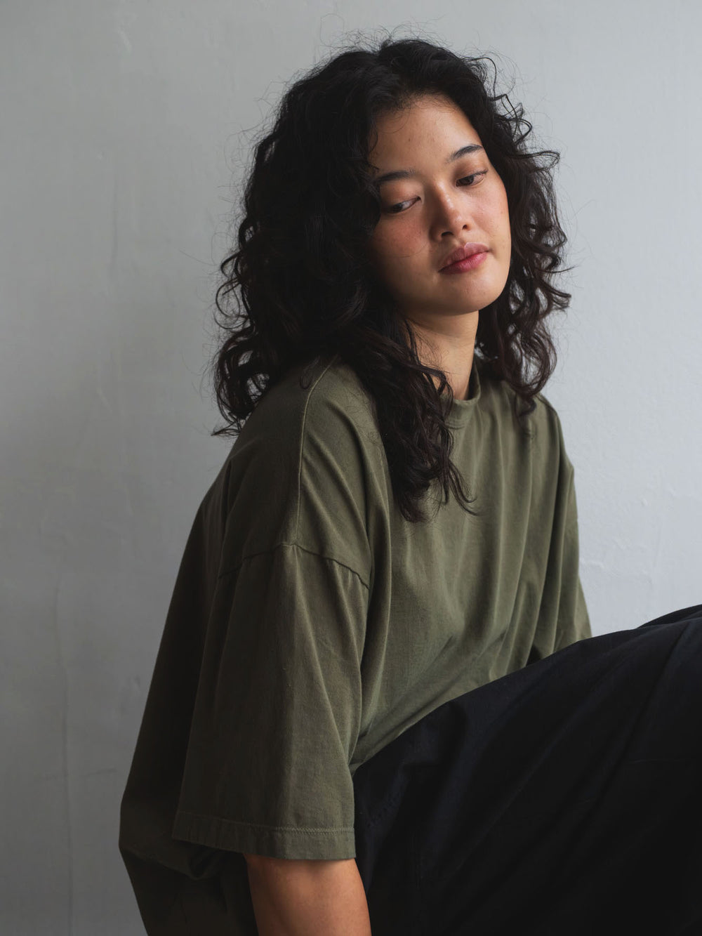Big T-Shirt – Khaki Green