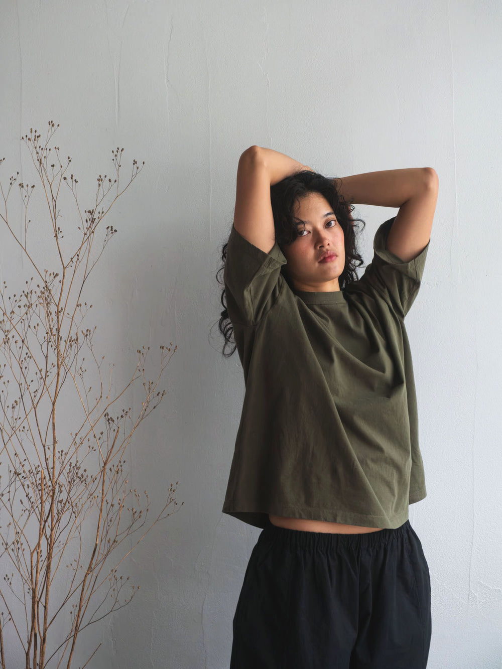 Big T-Shirt – Khaki Green