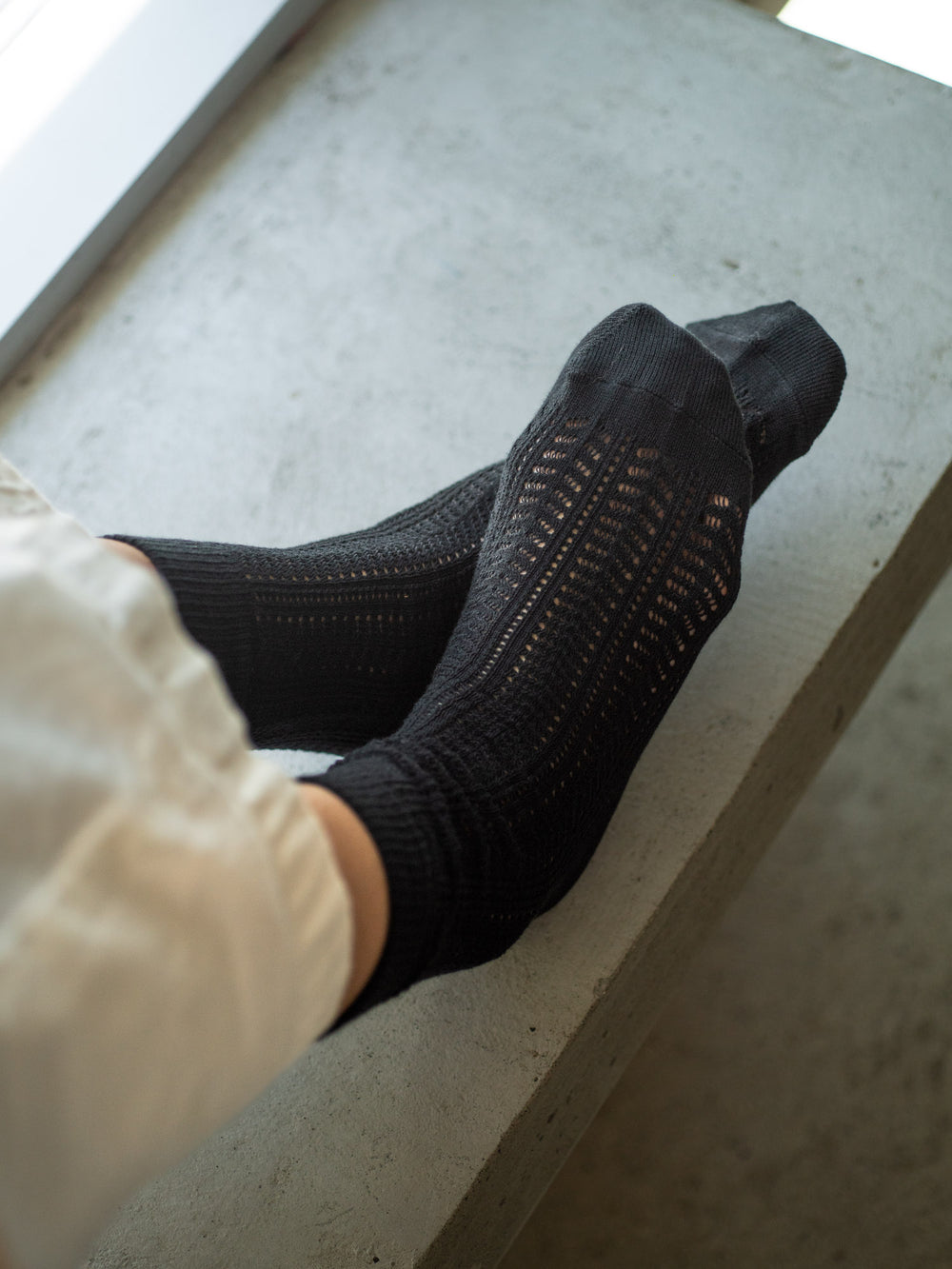 Cotton Lace Socks
