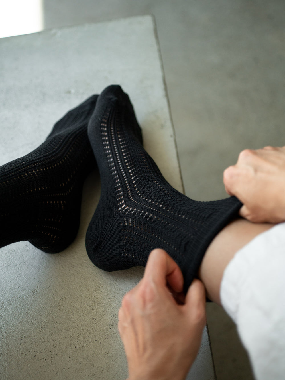 Cotton Lace Socks
