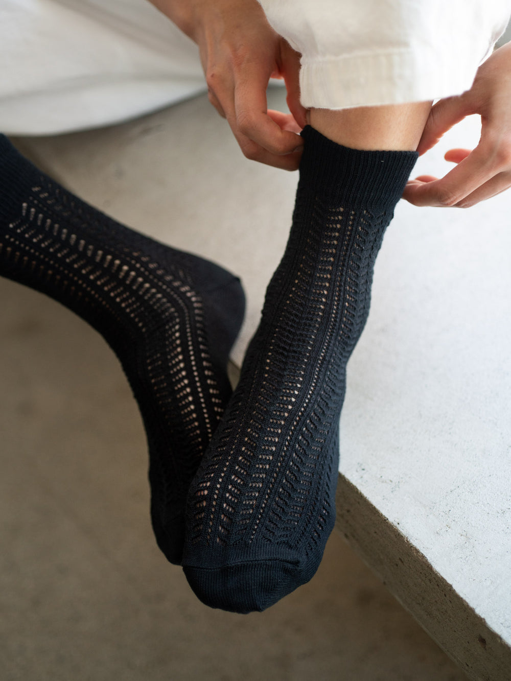 Cotton Lace Socks