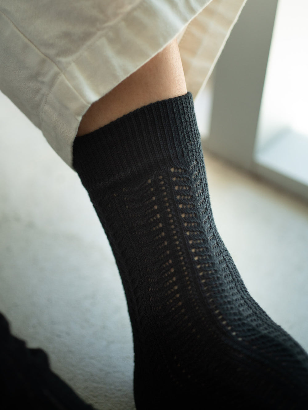 Cotton Lace Socks