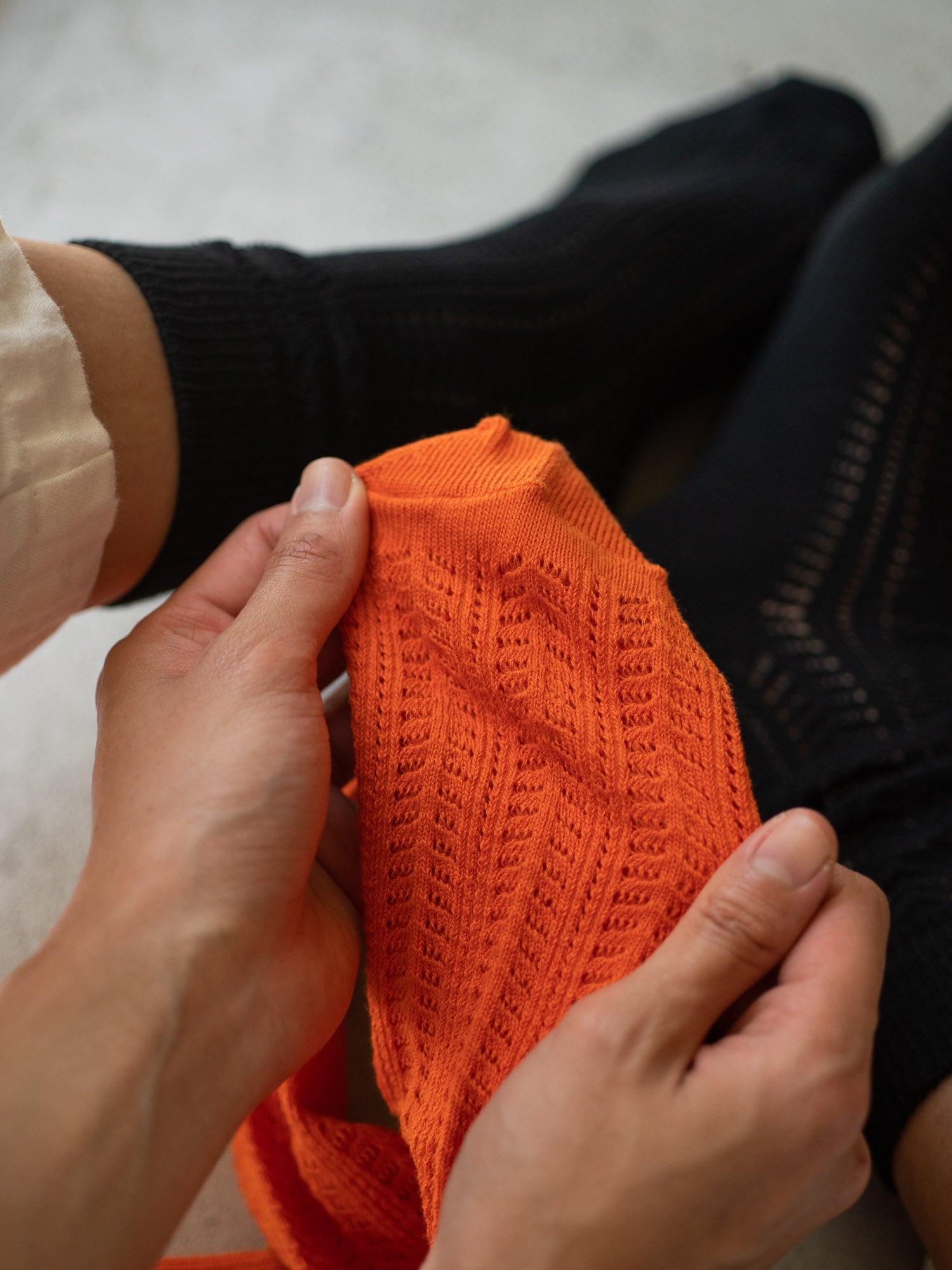 Cotton Lace Socks