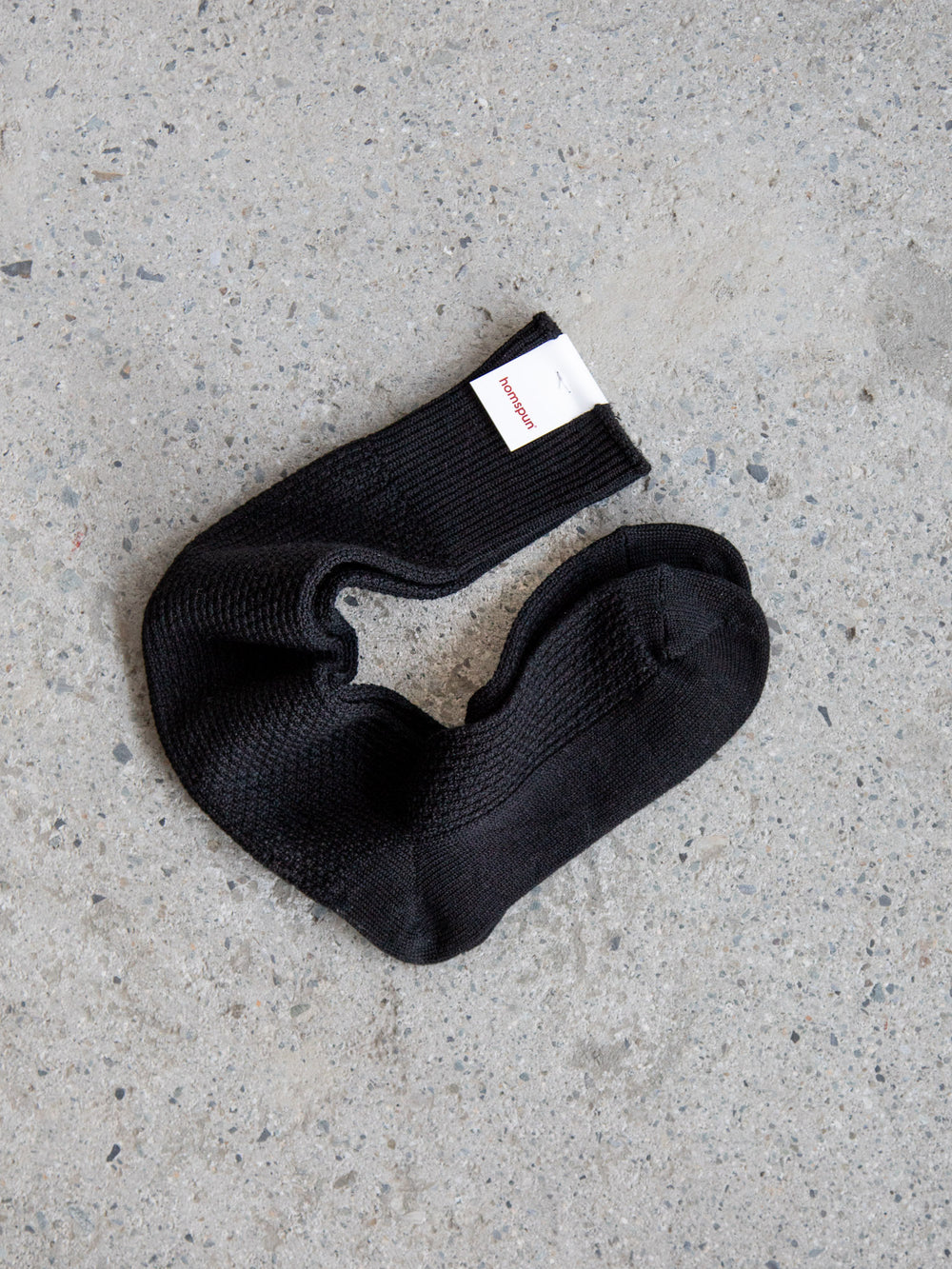 Cotton Wool Seed Stitch High Socks