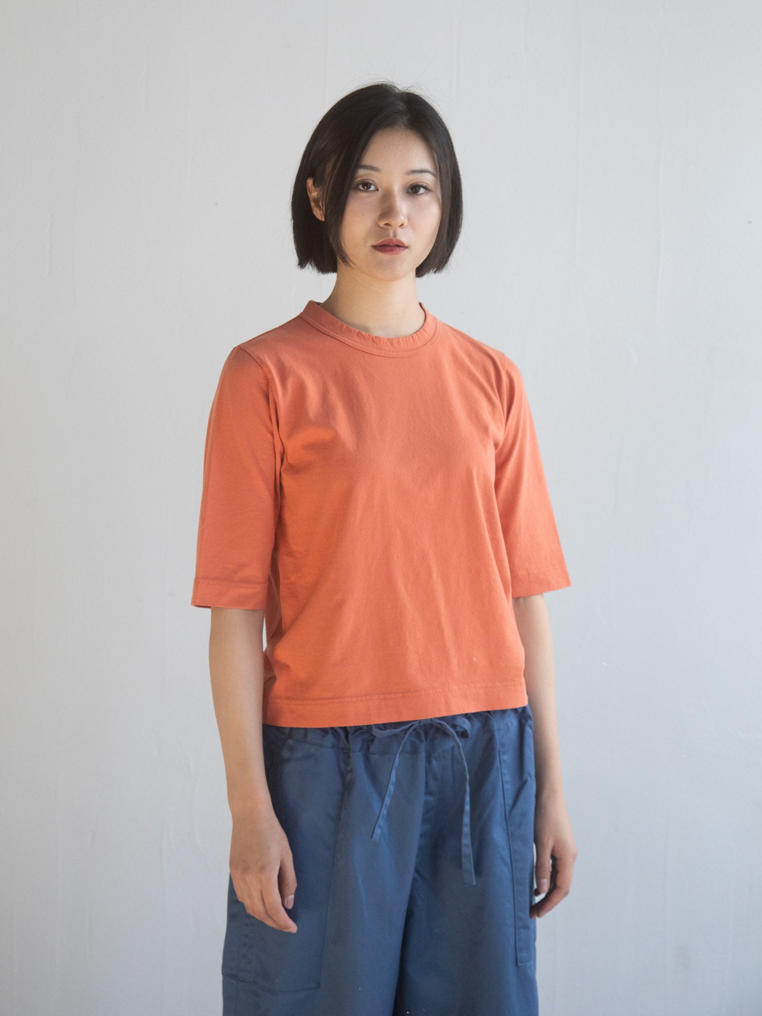 Half Sleeve T-Shirt – Apricot