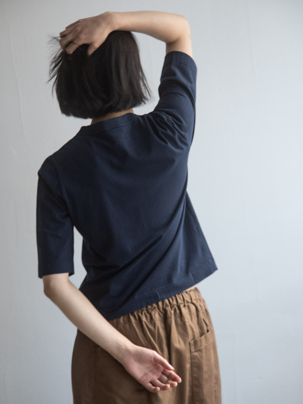 Half Sleeve T-Shirt – Navy