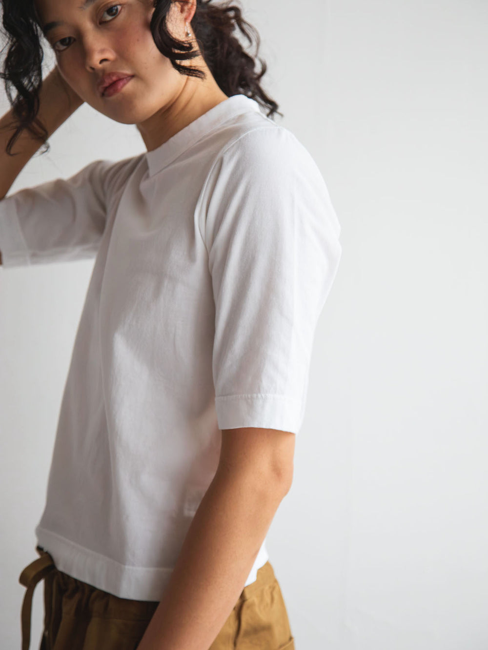 Half Sleeve T-Shirt – White